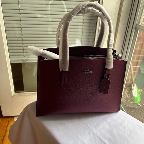 COACH Charlie Carryall with Metallic Interior(original packing intact) - Picture 13 of 14